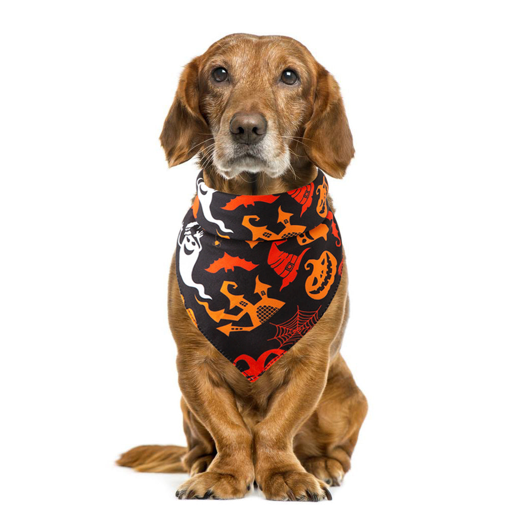 Halloween pet saliva towel